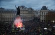 Protesty žlutých vest v Paříži (8.12.2018)