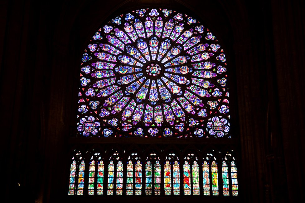 Katedrála Notre-Dame v roce 2012