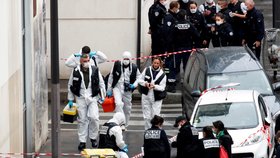 Vyšetřování útoku v Paříži.