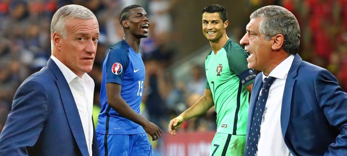 Ve finále EURO se potkají Francie a Portugalsko