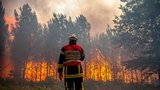 V národním parku Saské Švýcarsko vypukl lesní požár: Hoří nedaleko českých hranic!