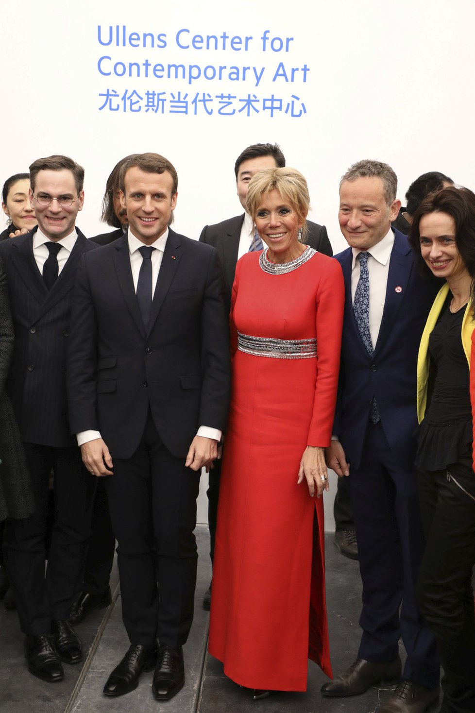 Emmanuel Macron s manželkou Brigitte.