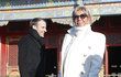 Francouzský prezident Emmanuel Macron s manželkou Brigitte. Francouzský prezident Emmanuel Macron s manželkou Brigitte.