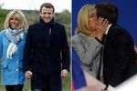 Favorit francouzských voleb Emmanuel Macron (39) a jeho manželka Brigitte Trogneuxová (64)
