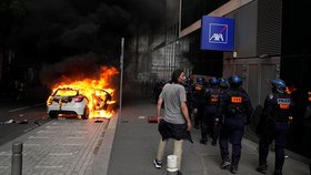 Protesty ve Francii (29.6.2023