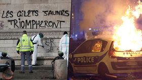 Protesty ve Francii (1.12.2018)