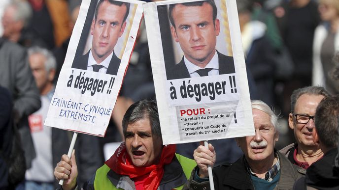 Pracovní reformy vyvolaly ve Francii vlnu protestů už v minulosti. (ilustrační foto)