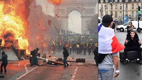 Do protestů ve Francii se zapojili i středoškoláci.