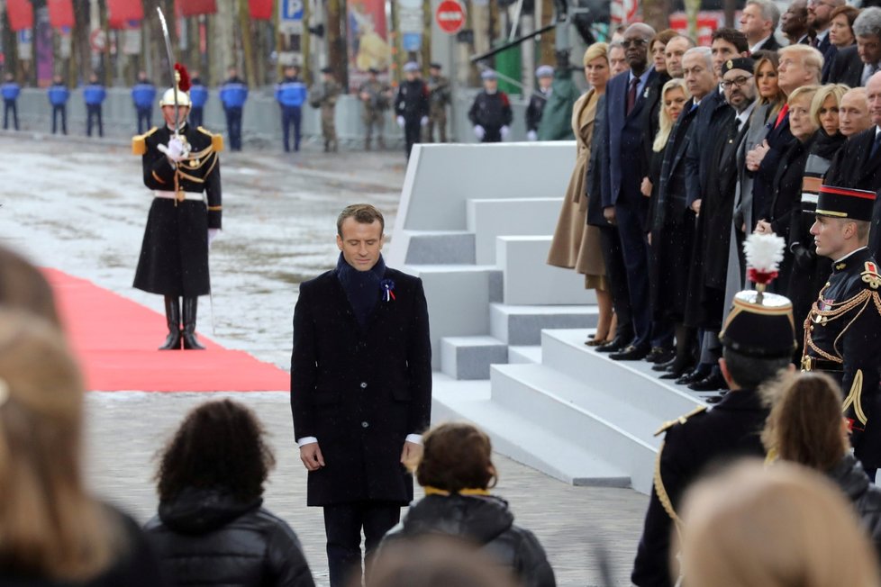 Francouzský prezident Emanuel Macron