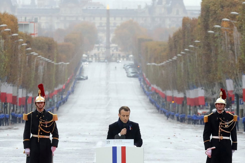 Francouzský prezident Emanuel Macron