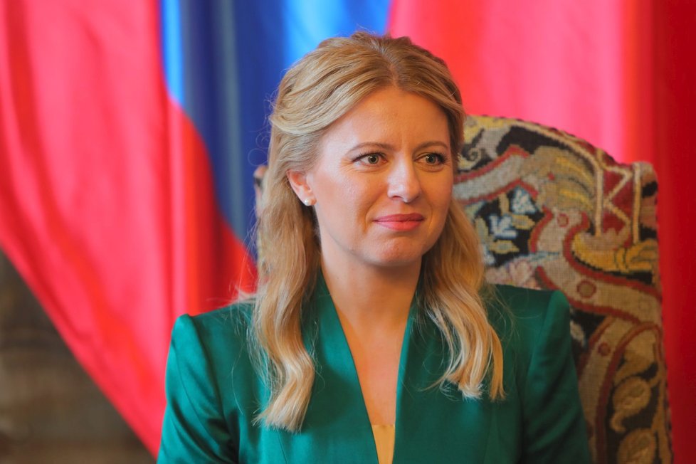Slovenská prezident Zuzana Čaputová