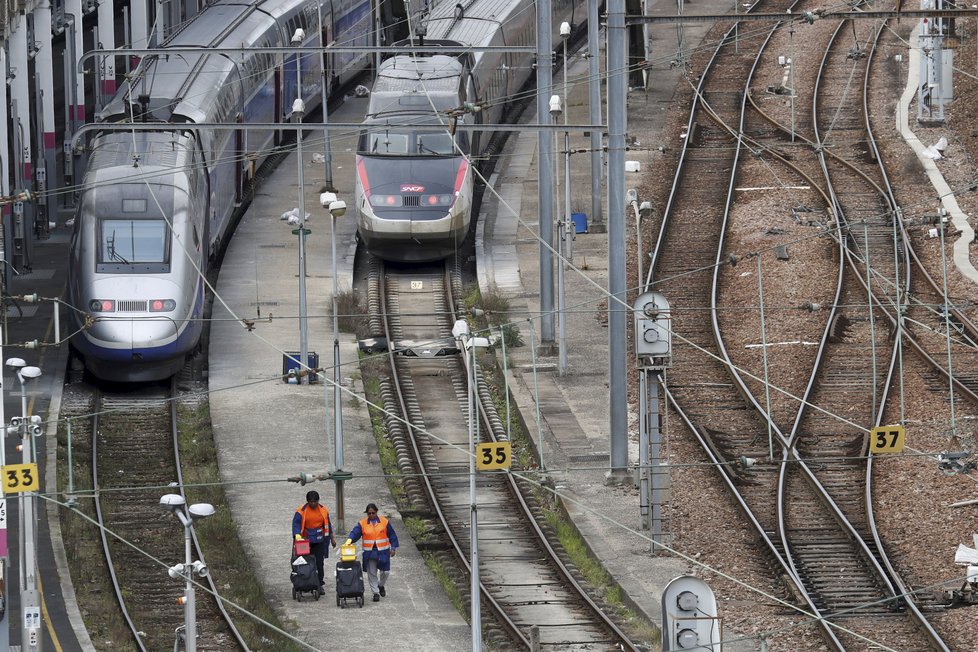Na počátku dubna železničáři ve Francii vyvolali vlnu stávek.