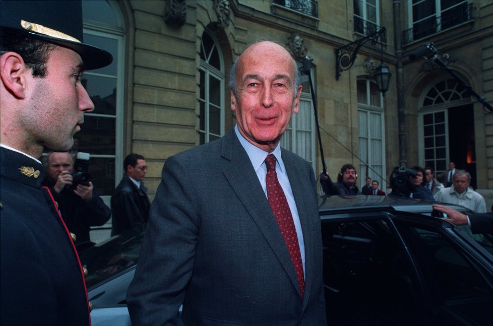 Francouzský exprezident Valéry Giscard d&#39;Estaing.