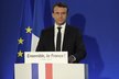 Emmanuel Macron v prvním projevu po vítězství