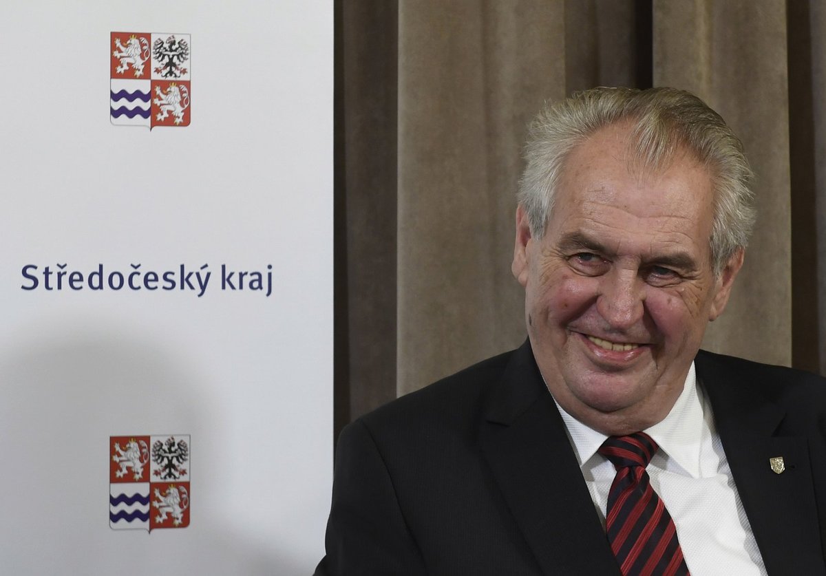 Česko: Miloš Zeman (72)