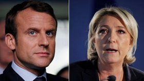 Do druhého kola francouzských prezidentských voleb podle všeho postupují Emmanuel Macron a Marie Le Pen