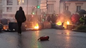 Prezidentské volby ve Francii: Protesty v Rennes