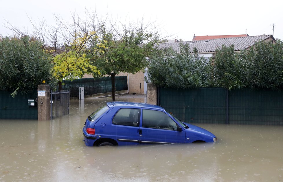 Francie se potýká s mohutnými záplavami (24. 11. 2019)