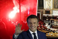 Další volby na krku. Uhájí Macron i parlament a vládu vstříc krajní pravici i levici?