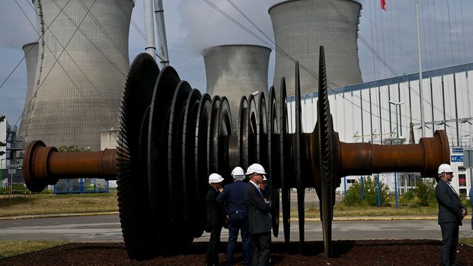 Francouzi chtějí stavět nové reaktory v elektrárně Bugey.