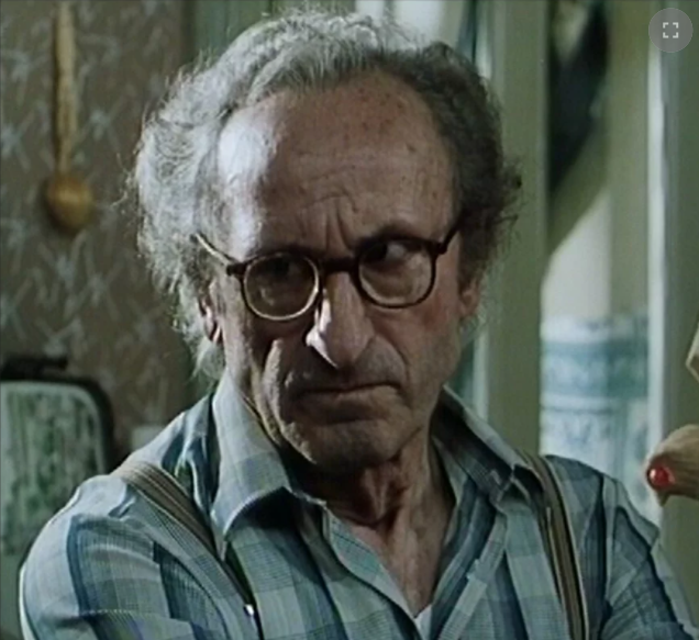 Franciszek Pieczka jako Halinin otec ve filmu Díky za každé nové ráno.