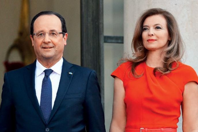 Francois Hollande a Valérie Trierweilerová