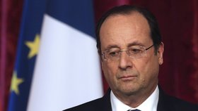 Francouzský prezident Francois Hollande.