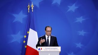 Do Česka přijede Hollande, bude jednat se Zemanem