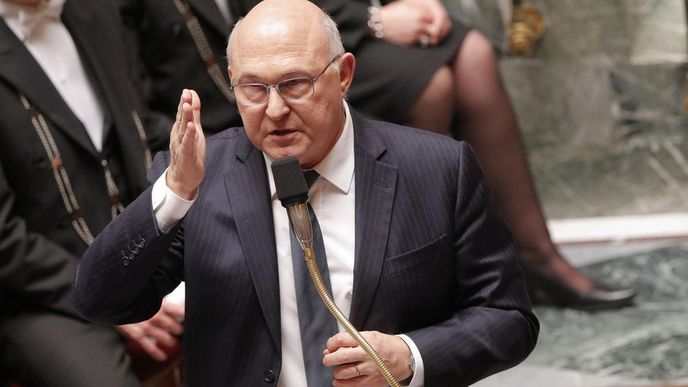 Francouzský ministr financí Michel Sapin