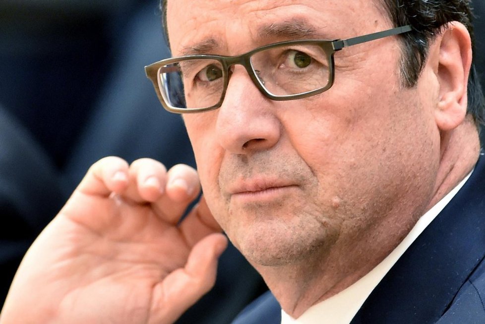 Francouzský prezident François Hollande
