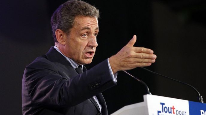 Francouzský prezidentský kandidát Nicolas Sarkozy
