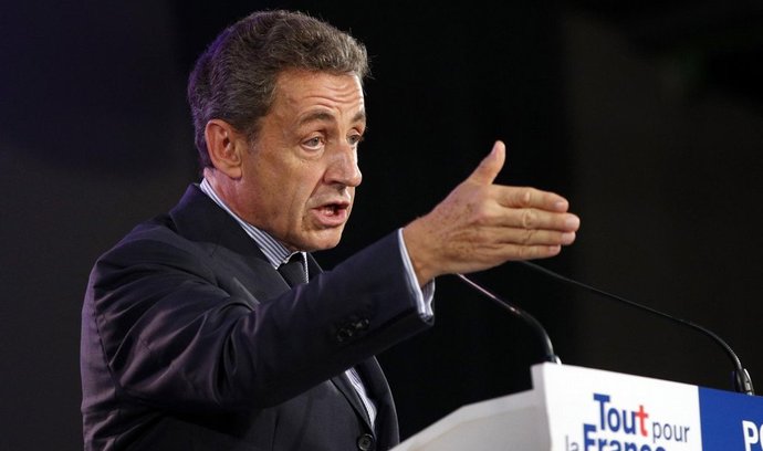 Francouzský prezidentský kandidát Nicolas Sarkozy