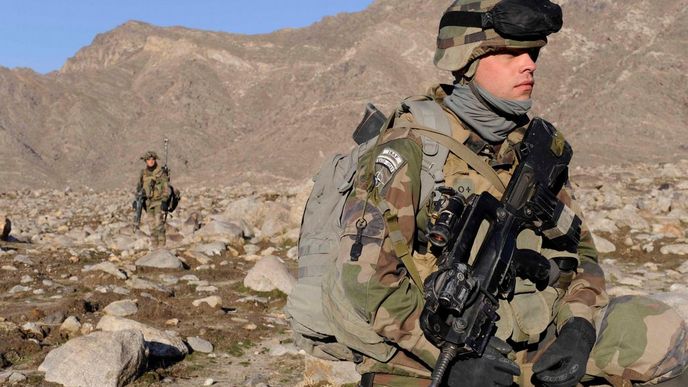 Francouzští vojáci v Afghánistánu