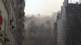 Exploze roztrhala dům v Paříži: Úřady evakuují obyvatele.