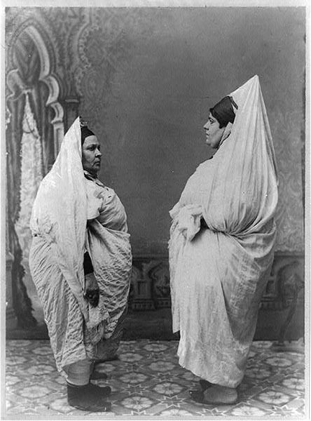 Dvě židovské ženy v Tunisku