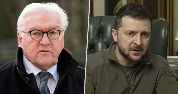 Přátelství s Ruskem zapomenuto: Zelenskyj pozval na Ukrajinu německého prezidenta, v dubnu „vítaný“ nebyl