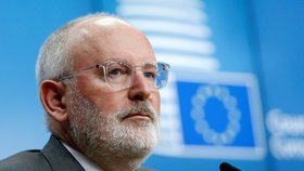 Místopředseda Evropské komise Frans Timmermans