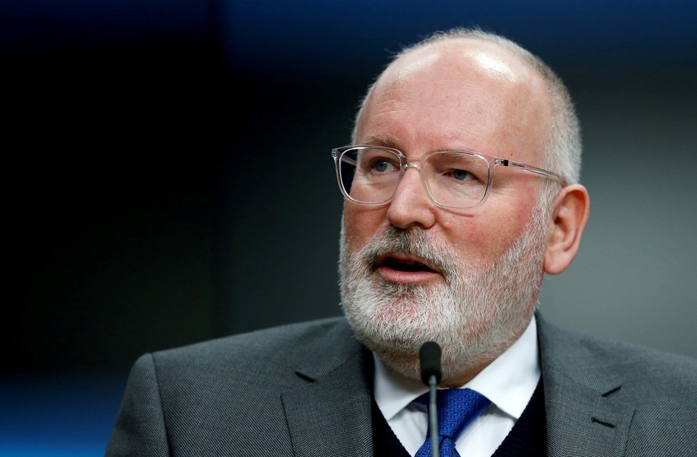 Místopředseda Evropské komise Frans Timmermans