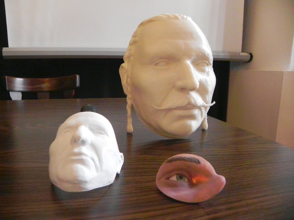 Vědci a historici využili k vytvoření 3D podoby obličeje Trencka předchozí radiologický průzklum jeho těla v hrobce.