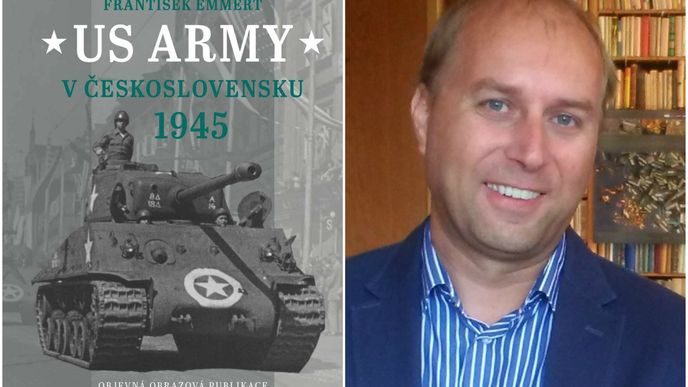 Knihu US Army v Československu 1945 napsal František Emmert