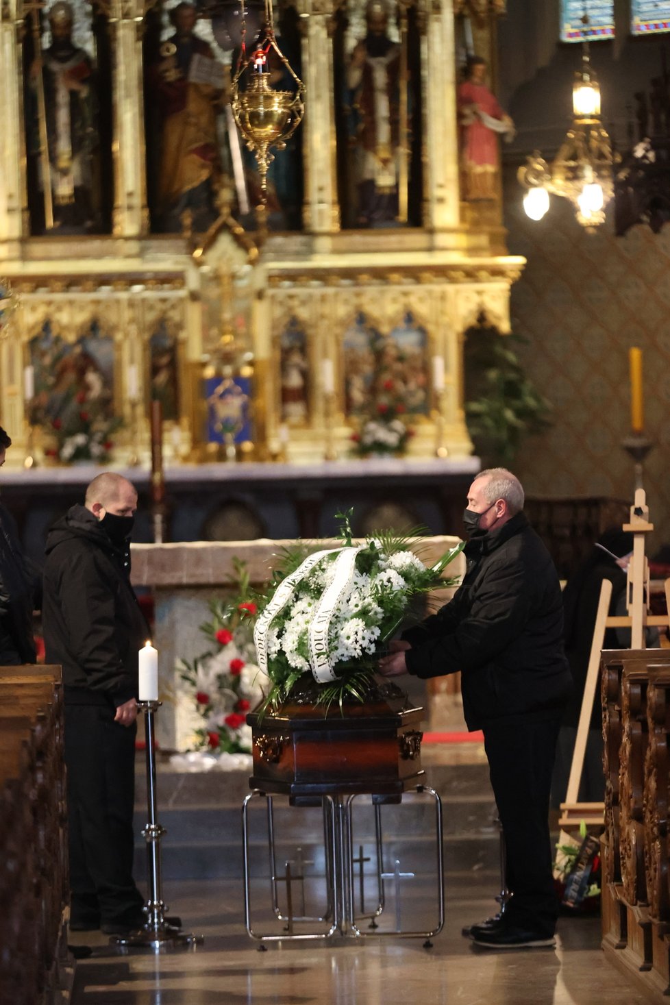 Poslední rozloučení s režisérem Františkem Filipem