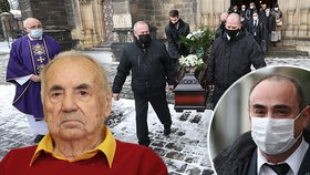 Zdrcený syn režiséra Františka Filipa (†90) na pohřbu: Covidem jsem ho nakazil já!
