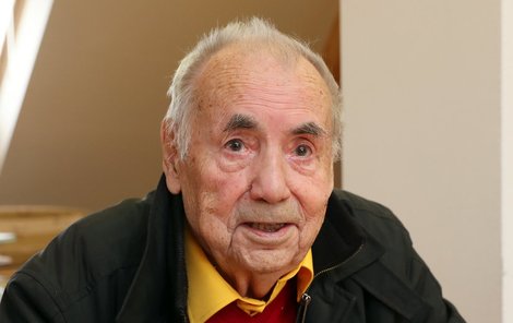 František Filip (†90) jen pár dní před smrtí.