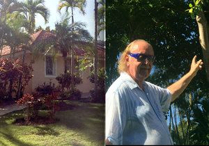 Utajovaná Janečkova vila v Karibiku: Dům, kde hostil Gotta i Grosse, hlídají ostří hoši