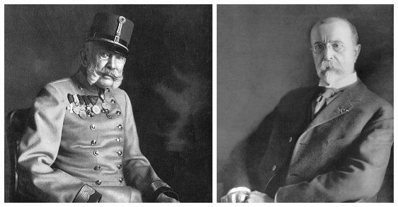 Češi si vymysleli, že jejich první prezident Tomáš Garrigue Masaryk byl levobočkem císaře Františka Josefa I.
