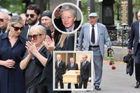 Speciální řečníci nad rakví režiséra Laurina (†91): Rozbrečeli i dceru Sabinu