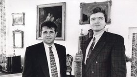 František Mrázek (vlevo) a Miroslav Provod byli přáteli.