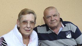 František a Marie Nedvědovi: Šťastné manželství od roku 1972.