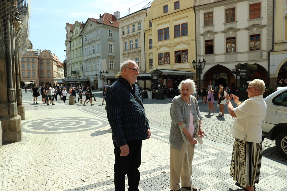 Zlatá svatba Františka Nedvěda