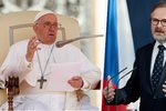 Premiér Petr Fiala (ODS) se příští týden potká s papežem Františkem